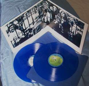 BEATLES 1967 / 70 RARE BLUE VINYL UK APPLE LP  
