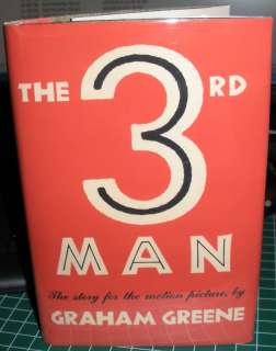 Graham Greene The 3rd Third Man 1950 HC DJ 1st  