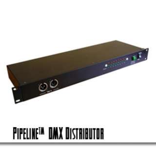 Blizzard Lighting Pipeline 8 Way DMX Distributor with 2 Inputs and 8 