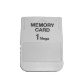 PS1, Playstation 1MB Memory card (PS2 compatible)  