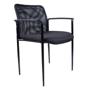  Boss Office Chairs Mesh Back Stack Chair: Office Products