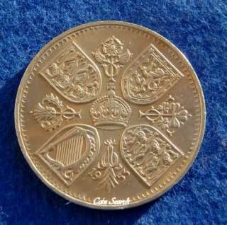 Britiish Coins 1953 Eliz II Coronation crown coin  