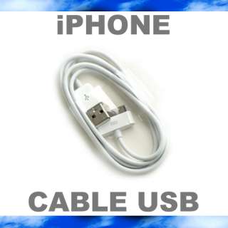   Cable USB Chargeur Iphone 4 / 3GS APPLE   Prix Promo