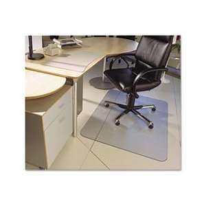  ClearTex Chairmats for Hard Floors, 48 x 60, No Lip, Clear 