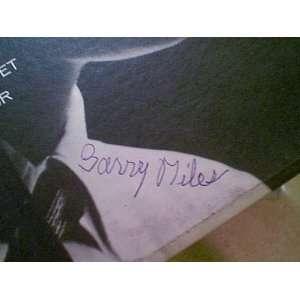  Miles, Barry Miles Of Genius 1961 LP Signed Autograph 