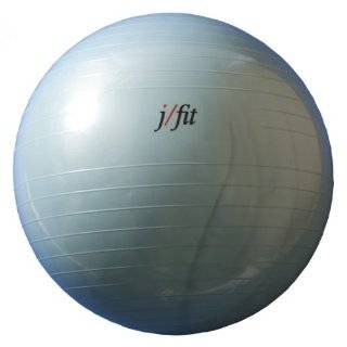  j/fit 55cm Anti Burst Gym Ball (Pearl Green): Sports 