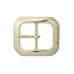 Tandy Leather Clipped Corner Brass Plated Buckle 1587 03 