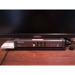  IOGEAR 2 Port DVI KVMP Switch with Cable GCS1102 (Black 