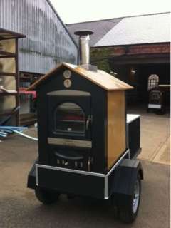 Wood Fired Pizza Oven Catering Trailer Mobile Business  