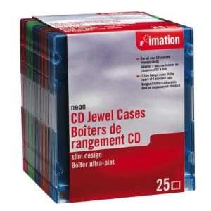  Imation CD/DVD Slim Design Jewel Case (66000060526 