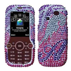  Angel Wing Diamante Protector Cover for Samsung T469 Gravity 
