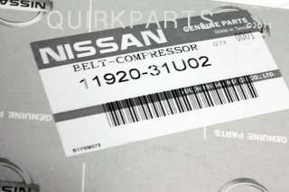 1995 2003 Nissan Maxima Belt Compressor Drive Belt GENUINE OEM NEW 