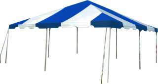 20x20 New Blue & White West Coast Frame Tent Party Tent  