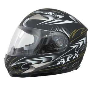 AFX FX 90 Helmet, Flat Black W Dare, Size Lg, Primary Color Black 