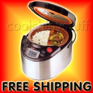   Gourmet 8 Cup Rice n Slow Cooker Pro ★ 4.2 qt 16 851942000975  