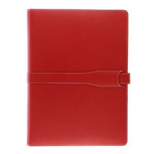  GTMax Premium Genuine Red Carrying Protector Leather Case 