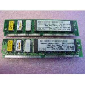   92G7324 64MB 60ns 72 pin Non Parity EDO Ram Kit (2x32MB) Electronics