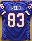 Andre Reed Autographed Buffalo Bills Jersey 7x Pro Bowl INSC, JSA 