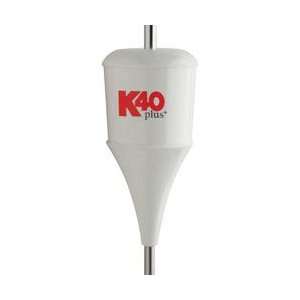 K40 Antennas&Accessories Plus Series 6000 Watt Trucker Antenna White 