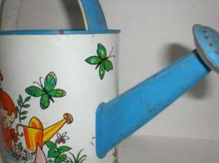   CHILDS TOY BOY WITH SAIL BOAT GARDENING PLAY WATERING CAN  