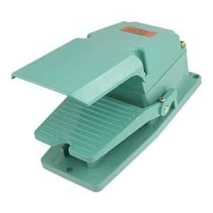   Antislip Metal Green Case Foot Control Pedal Switch