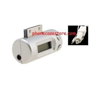 White FM Transmitter for Apple iPhone, iPhone 3G, and all iPods