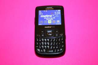 METRO PCS SAMSUNG FREEFORM II R360 CELL PHONE 1.3MP CDMA MMS  