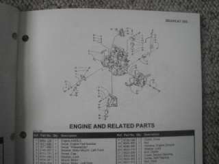 1995 Arctic Cat Snowmobile Parts Manual Bearcat 550  