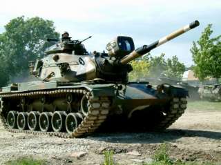 XL US ARMY M60A1 BATTLE TANK HAT PIN IRAQ VIETNAM WAR  