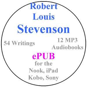 52 Robert L Stevenson Nook Books +12 MP3 Audiobooks DVD  
