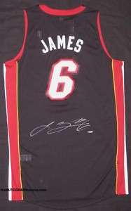 LeBron James Autographed Miami Heat Revolution 30 Jersey Signed UDA 
