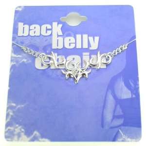  MASK Back Belly Chain Pierceless Body Jewelry Jewelry