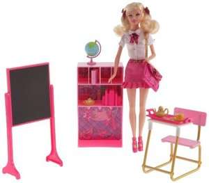 Barbie Princess Charm School Blair Doll Classroom Set NEW  