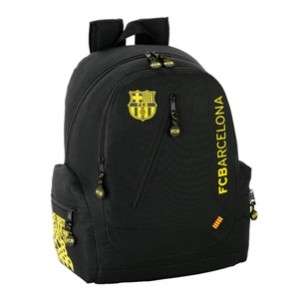 Barcelona FC OFFICIAL   Black   Backpack Rucksack School Kids Bag 