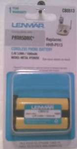 Lenmar CB0513 Cordless Phone Battery Panasonic HHR P513  