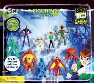 Ben Ten Ben 10 Figurines 2 Vending Capsules Bulk Toys  