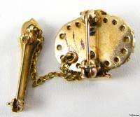 BETA SIGMA PHI   sorority 10k Gold pearl Exemplar PIN  