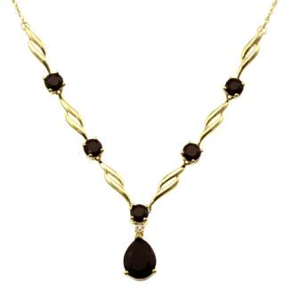 10k yellow gold black onyx diamond necklace  