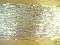 50 Strands   PEARL REFLECTIVE HAIR BLING EXTENSION  