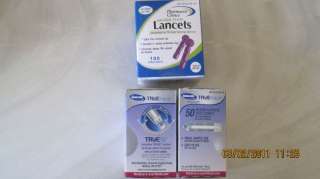 TRUETrack Blood Glucose (50X2) Test Strips FREE LANCET  