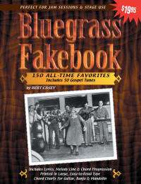 BLUEGRASS FAKEBOOK, 150 Favorites Easy Guitar Sheet Music Gospel Songs 