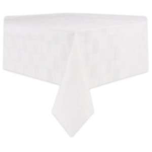 Bardwil Essence White Tablecloth 52 x 70 