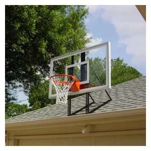 Roof King Platinum Garage Roof Mount Basketball Hoop System with 60 