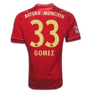   33 Gomez Bayern Munich Home 2011 12 Soccer Jersey