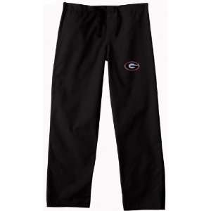   Bulldogs NCAA Classic Scrub Pant (Black) (Large)