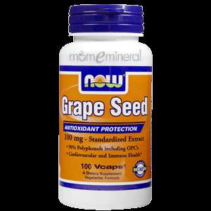 Grape Seed Extract 100 mg 100 vcaps by NOW Foods  