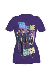  Big Time Rush Purple Girls T Shirt Clothing