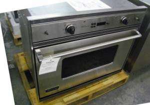 VIKING 36 SINGLE WALL OVEN CONVECTION OVEN ELECTRIC STAINLESS STEEL 