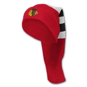    Reebok Chicago Blackhawks Hockey Sock Knit Hat: Sports & Outdoors