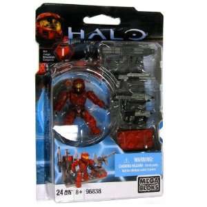  Halo Wars Mega Bloks Exclusive Mini Figure Set #96838 Red 